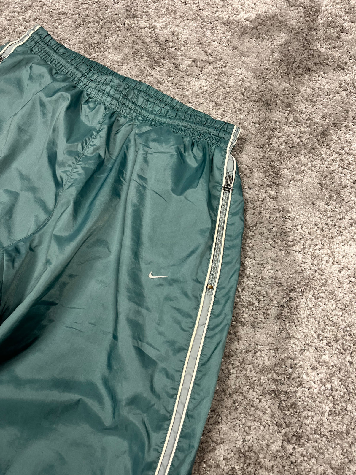 Nike Trackpant Rare Vintage 2000s "Blue/White" (S)