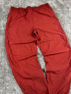 Pantalón deportivo vintage Nike años 2000 "Granate/Negro" (M)