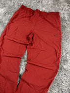 Pantalón deportivo vintage Nike años 2000 "Granate/Negro" (M)