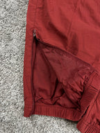 Pantalón deportivo vintage Nike años 2000 "Granate/Negro" (M)