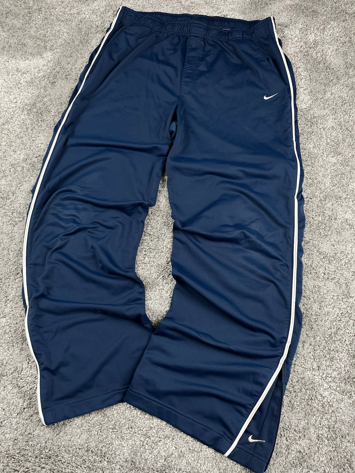 Pantalón deportivo Nike Vintage años 2000 "Azul/Blanco" (XXL)