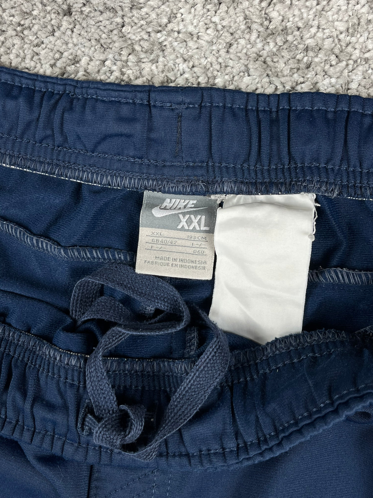 Nike Trackpant Vintage 2000s "Blue/White" (XXL)