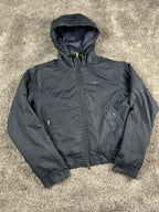 Nike Puffer Jacket Cropped Fit Vintage 2000s "Gray" (M)