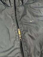 Nike Puffer Jacket Cropped Fit Vintage 2000s "Gray" (M)