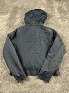 Nike Puffer Jacket Cropped Fit Vintage 2000s "Gray" (M)