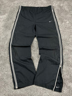 Nike Trackpant Rare Vintage 2000s "Black/White" (M)