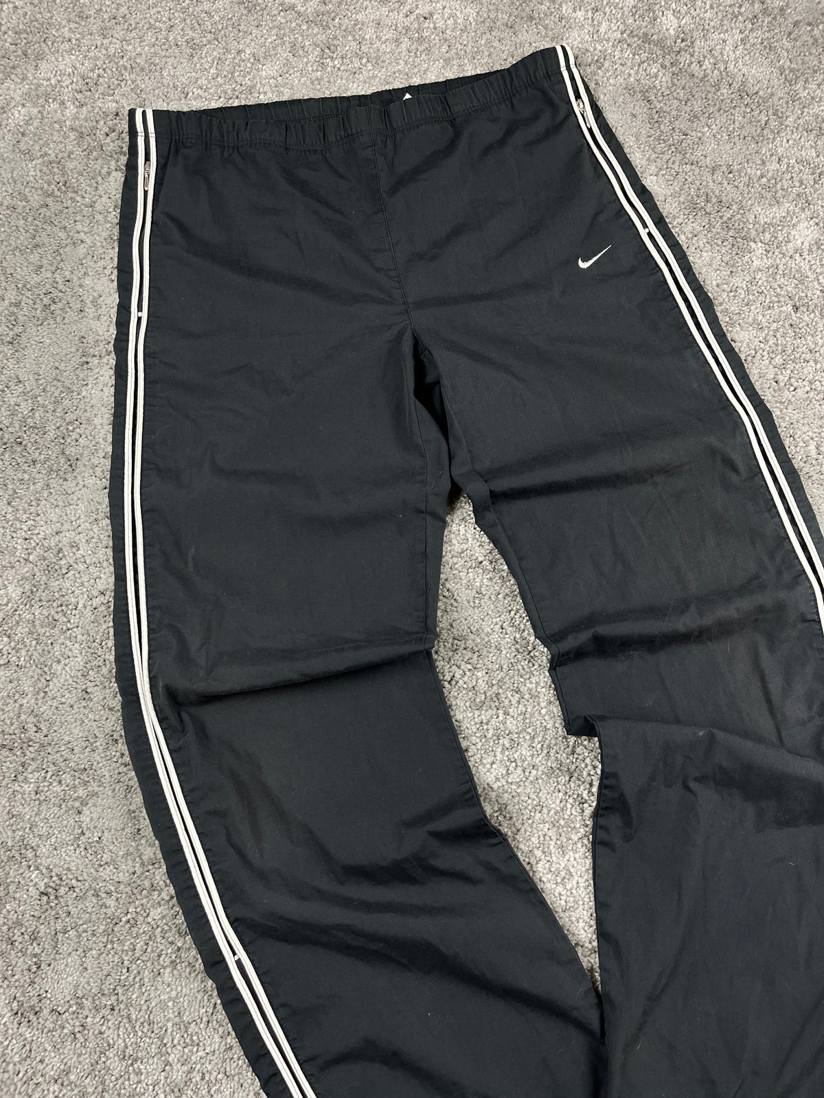 Nike Trackpant Rare Vintage 2000s "Black/White" (M)