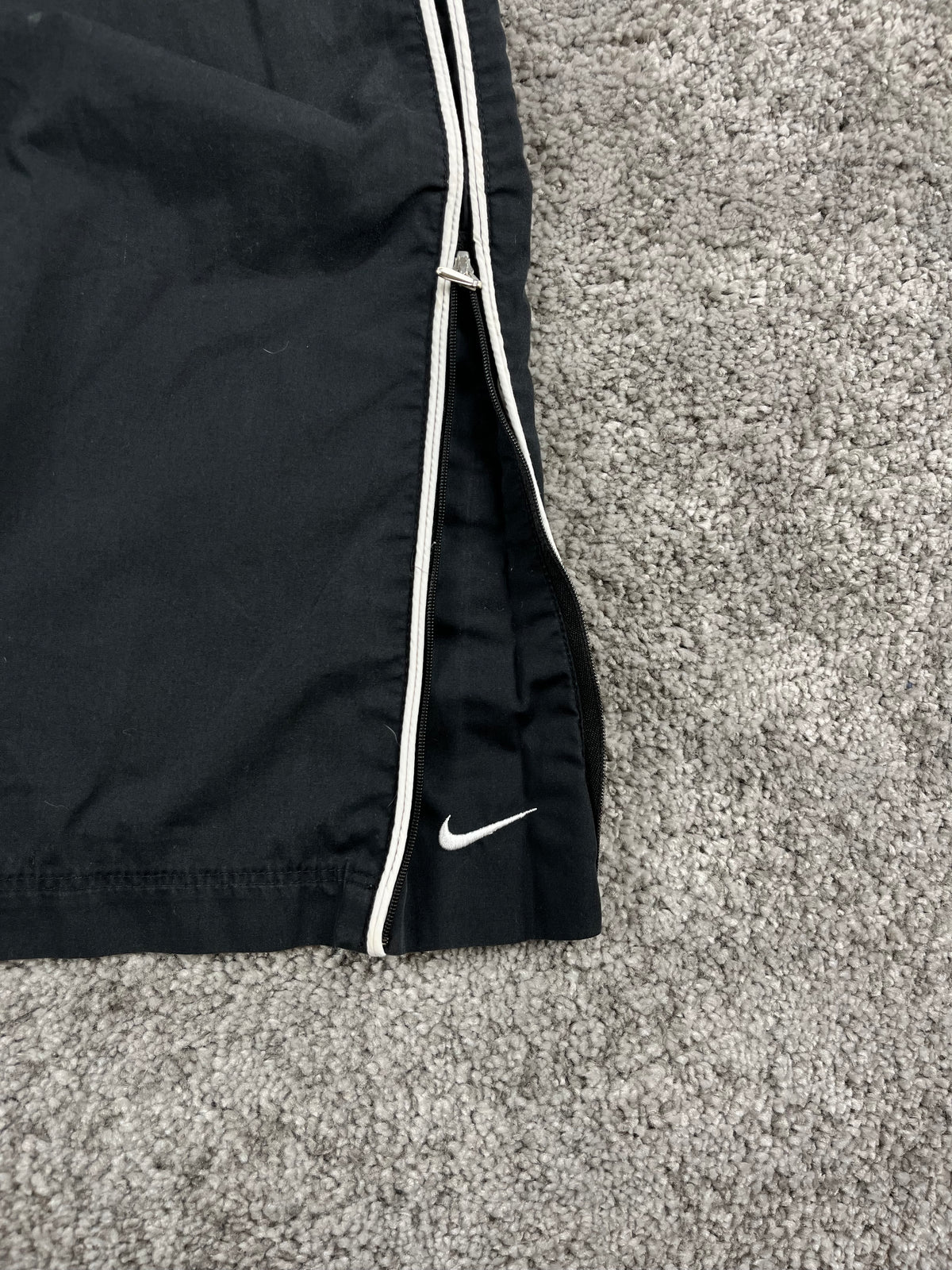 Nike Trackpant Rare Vintage 2000s "Black/White" (M)