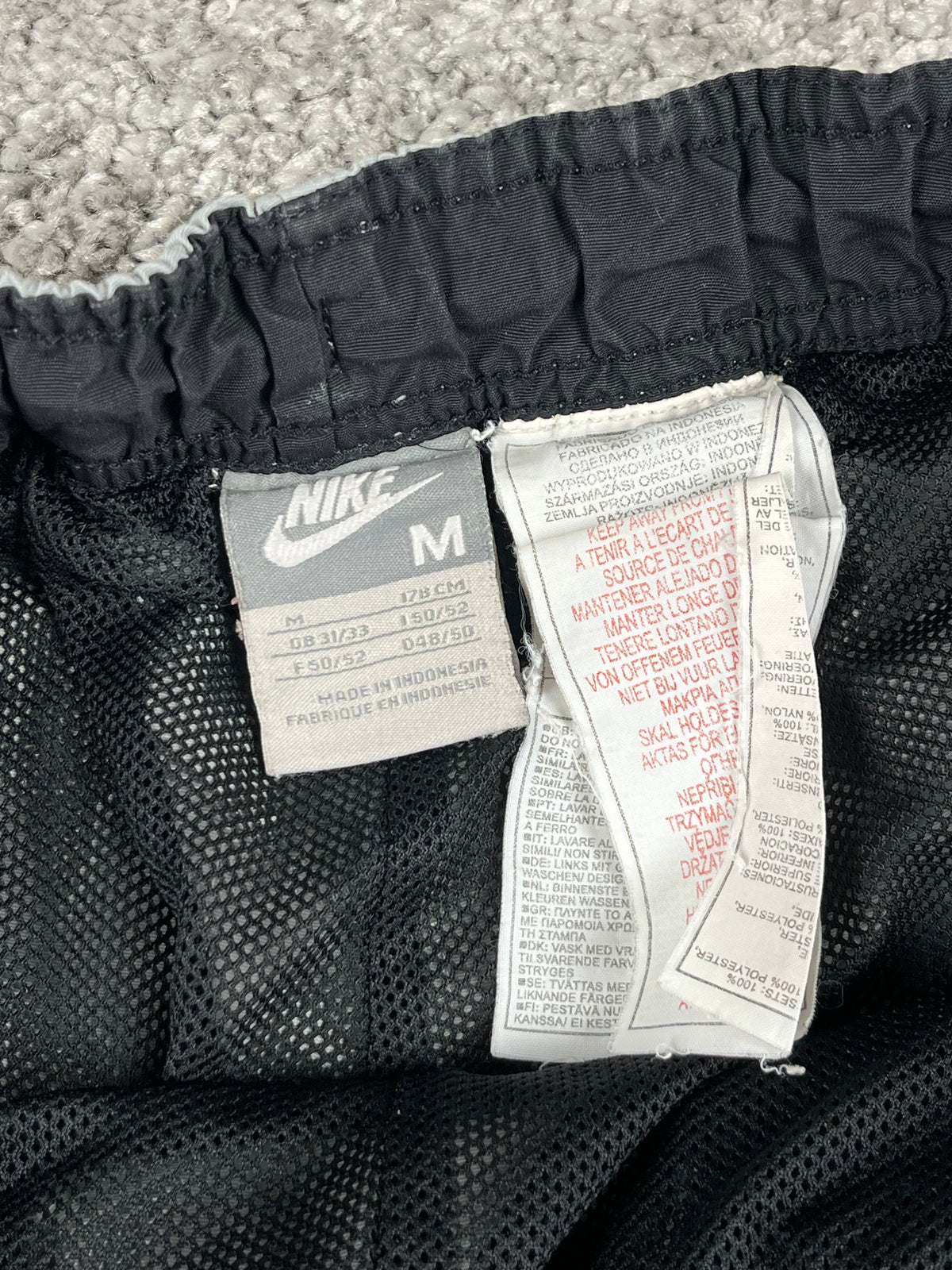 Nike Shox Trackpant Vintage 2000s "Gray/Black" (M)