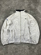 Chaqueta deportiva Lacoste vintage años 2000 "Blanco/Azul" (M)