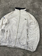 Chaqueta deportiva Lacoste vintage años 2000 "Blanco/Azul" (M)