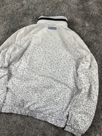 Chaqueta deportiva Lacoste vintage años 2000 "Blanco/Azul" (M)