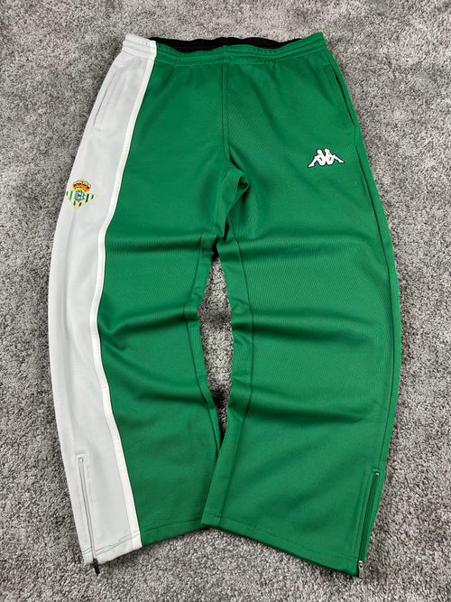 Kappa x Betis Trackpant Vintage 2000s "Green/White" (L)