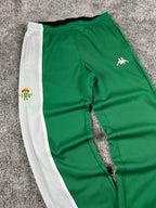 Pantalón de chándal Kappa x Betis Vintage años 2000 "Verde/Blanco" (M)