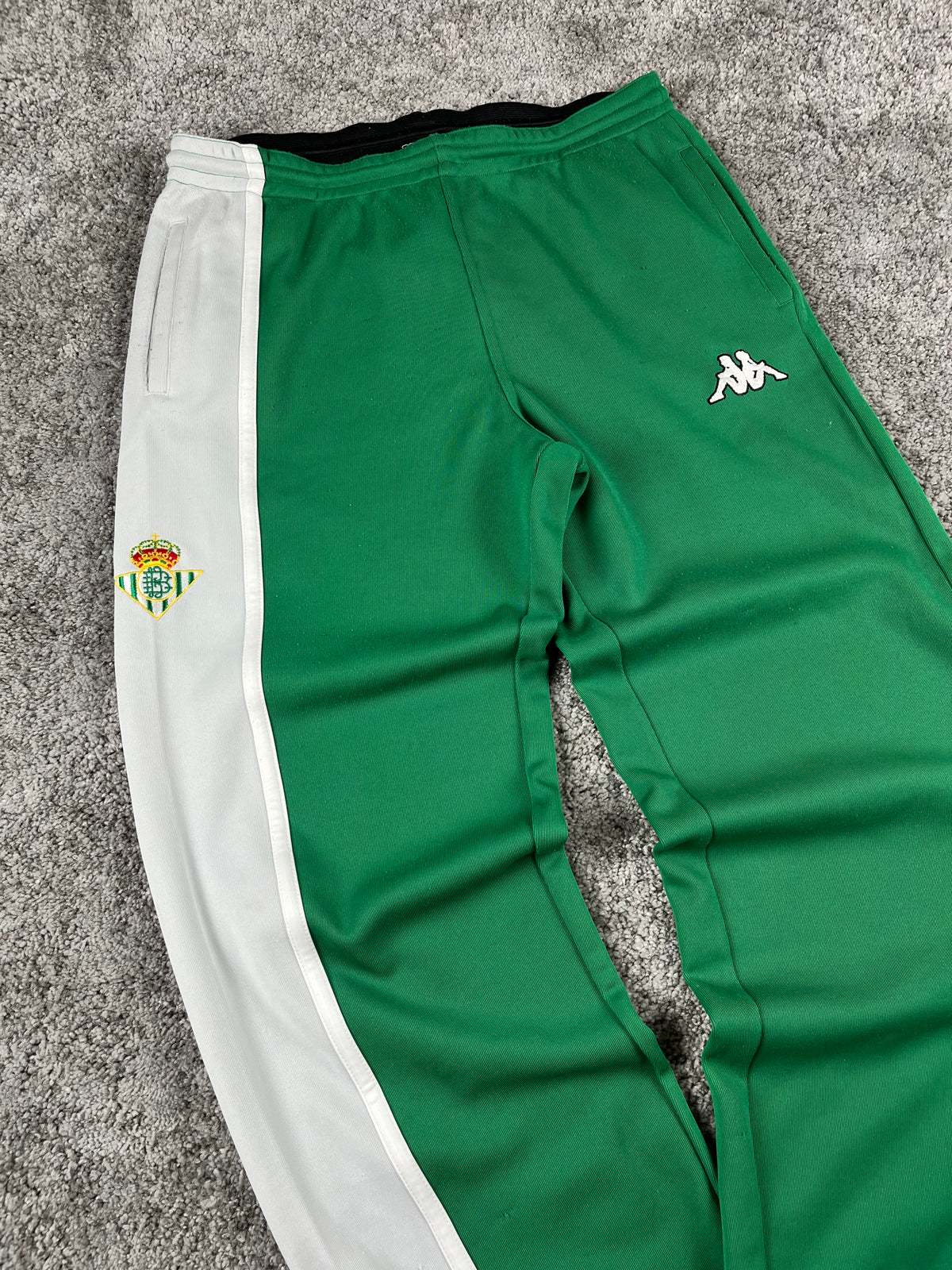 Kappa x Betis Trackpant Vintage 2000s "Green/White" (L)