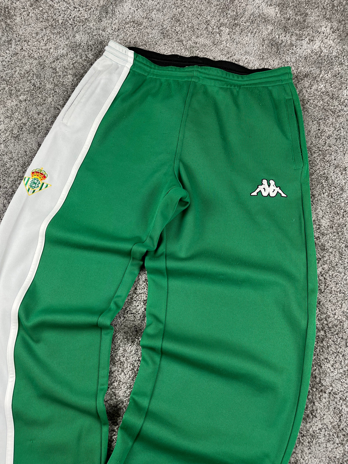 Kappa x Betis Trackpant Vintage 2000s "Green/White" (L)