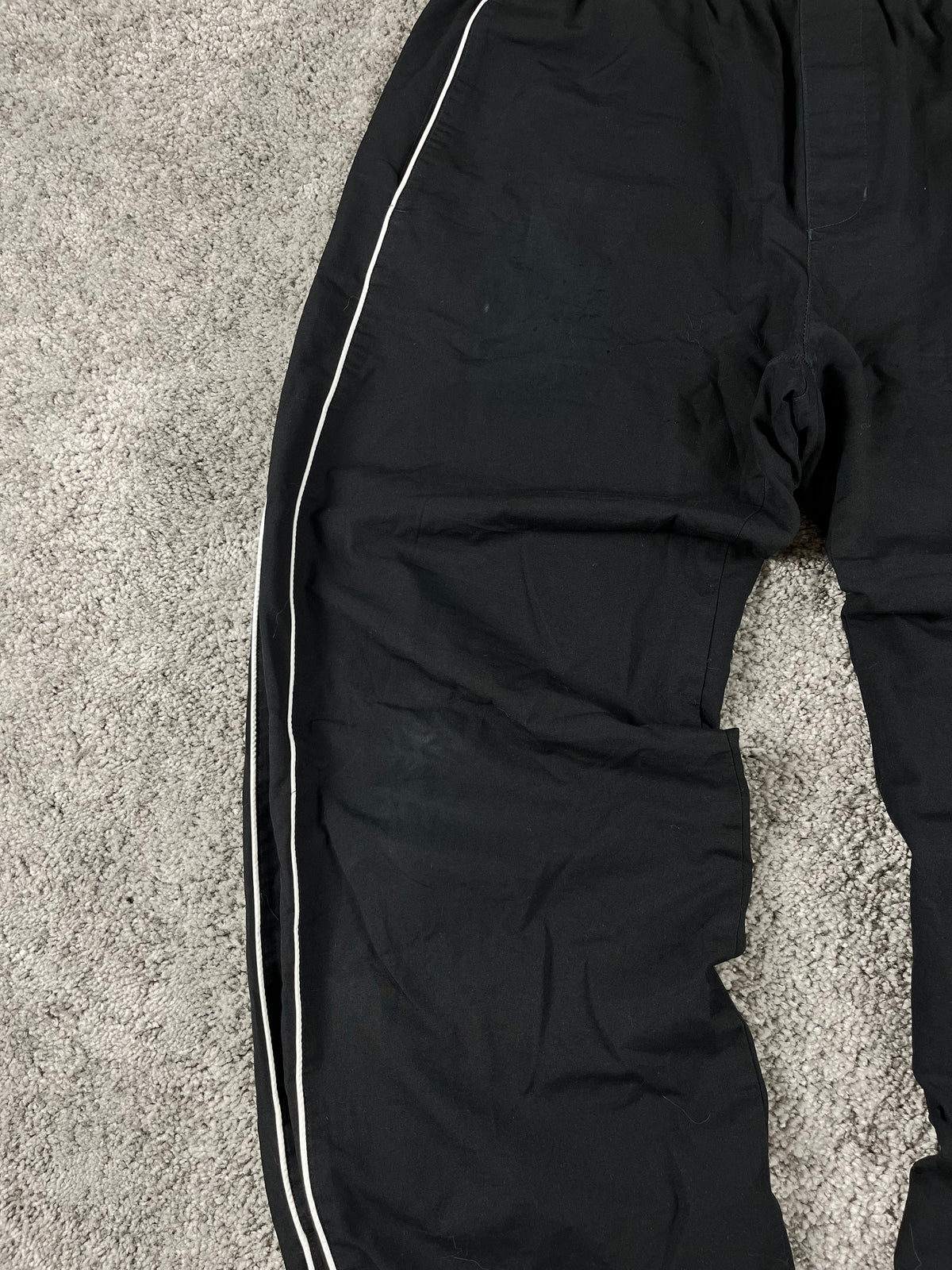 Pantalon de survêtement Nike vintage années 2000 "Noir/Blanc" (XL)