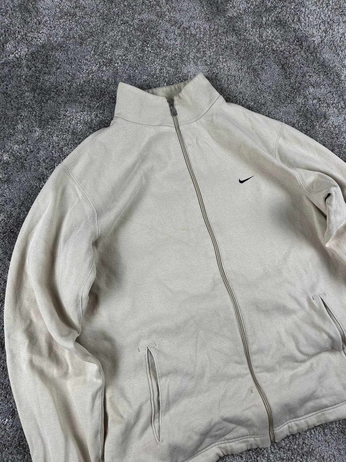 Nike TrackJacket Vintage 2000s "Beig/Black" (M)