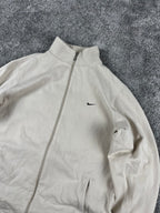 Veste de survêtement Nike vintage années 2000 "Beige/Crème" (M)
