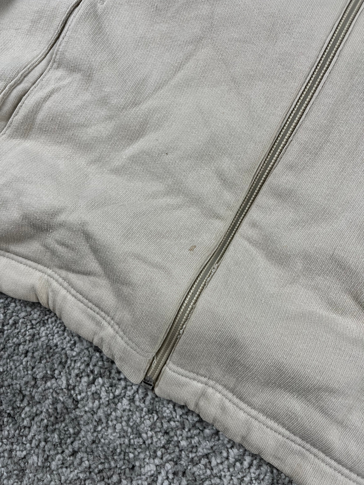 Veste de survêtement Nike vintage années 2000 "Beige/Crème" (M)