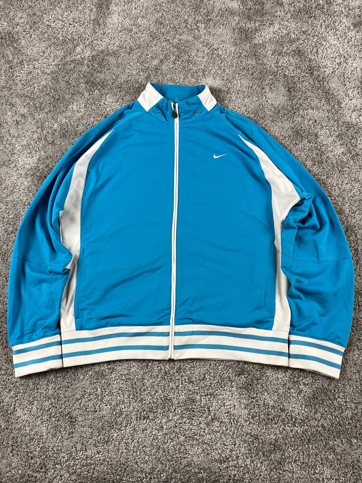 Nike TrackJacket Vintage 2000s "Blue/White" (M)