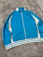 Chaqueta deportiva Nike Vintage años 2000 "Azul/Blanco" (M)