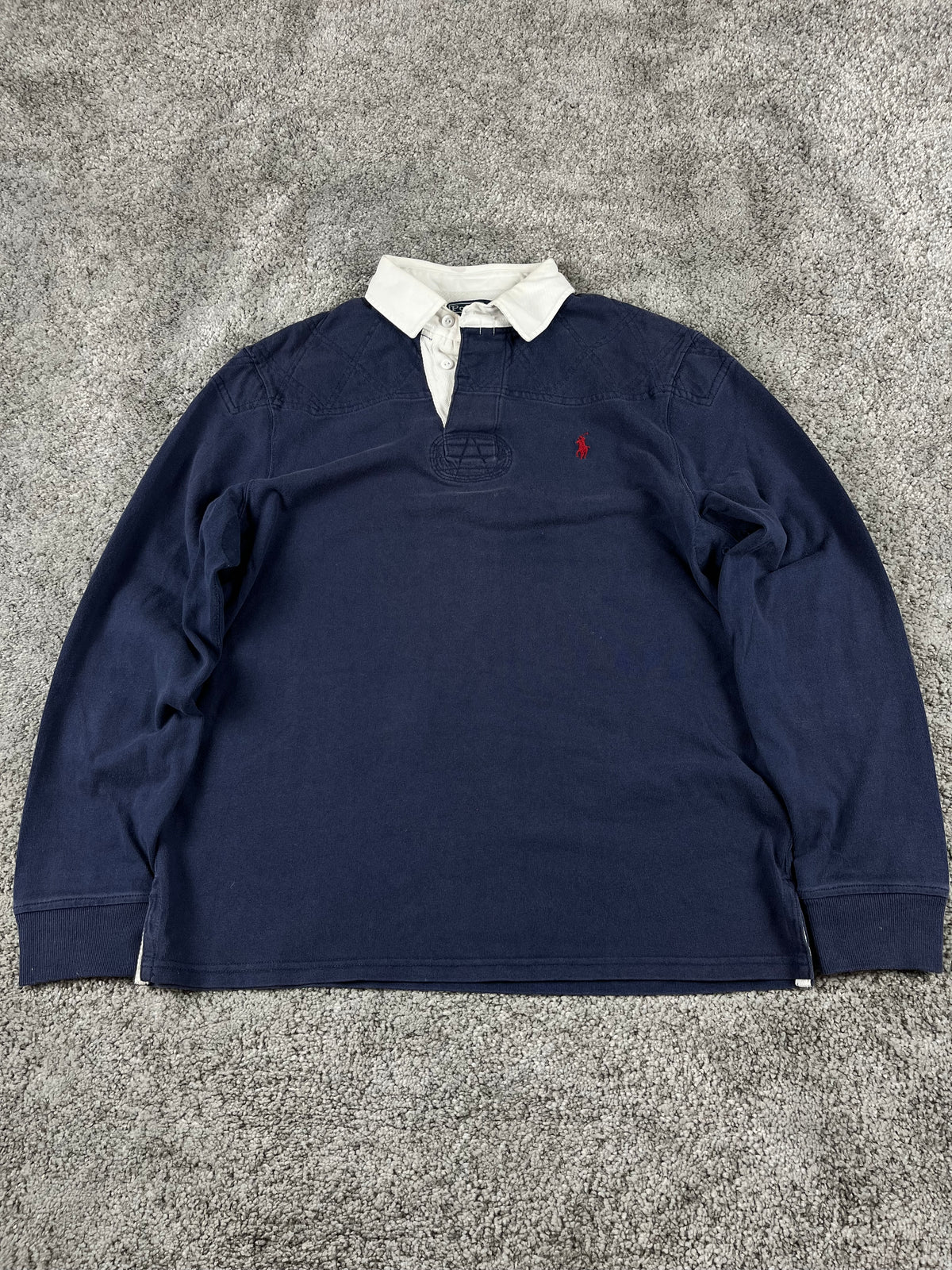 Polo Ralph Lauren Longsleeve "Navy/Red" (L)