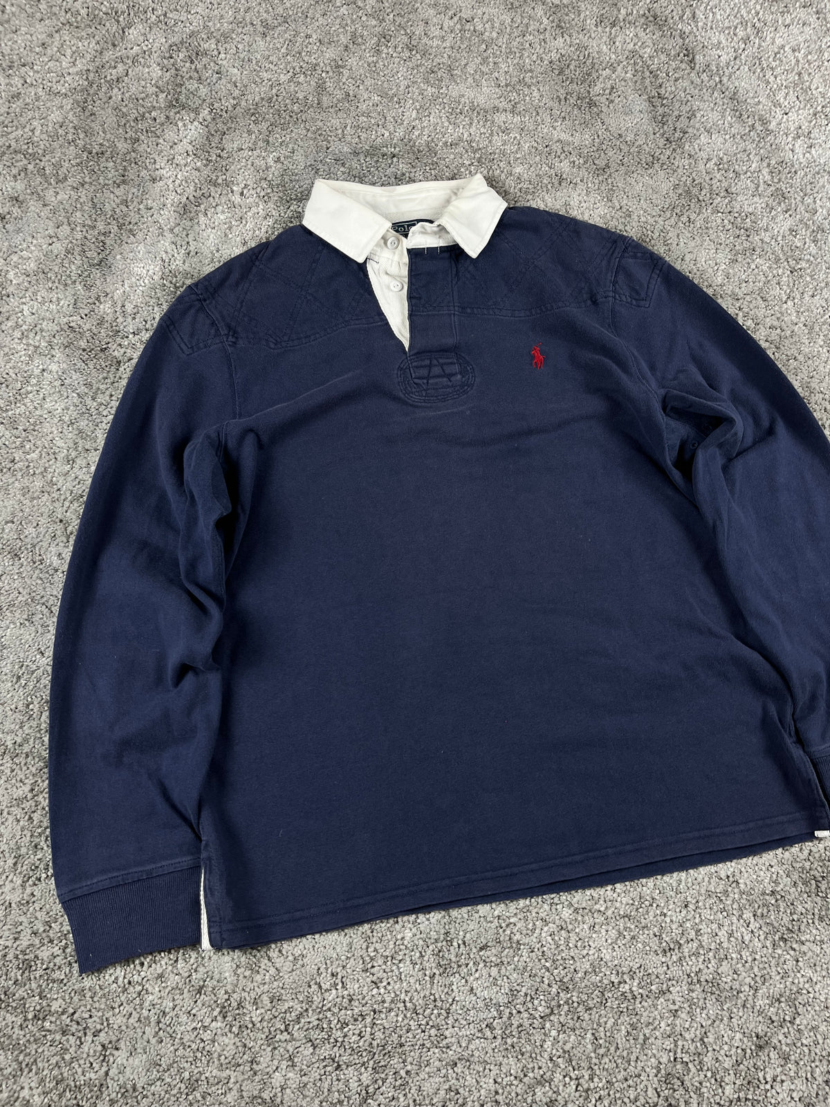 Polo Ralph Lauren Longsleeve "Navy/Red" (L)