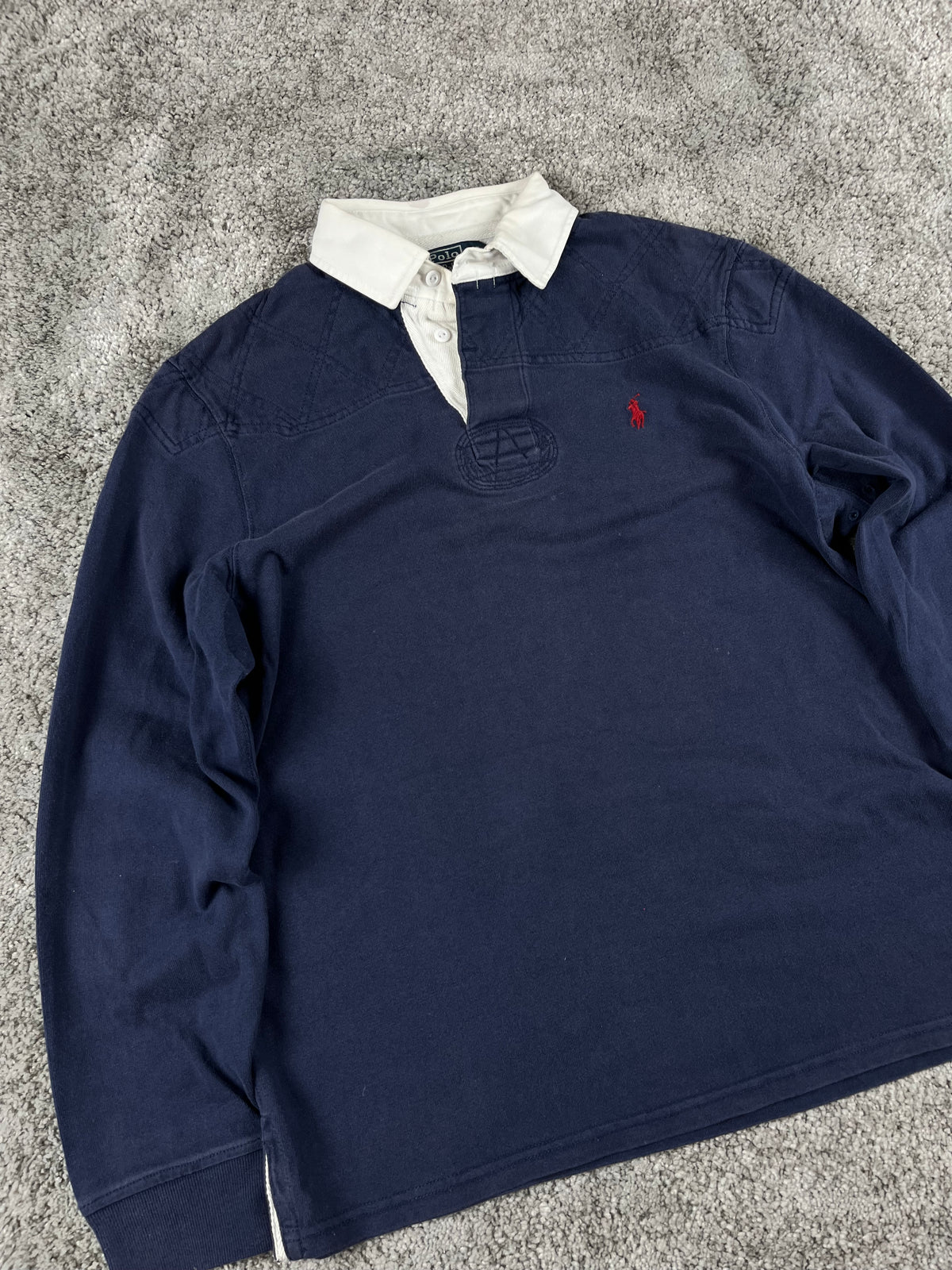 Polo Ralph Lauren Longsleeve "Navy/Red" (L)