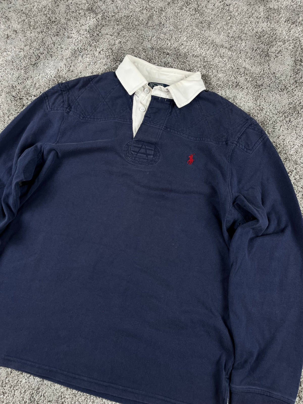 Polo Ralph Lauren Longsleeve "Navy/Red" (L)