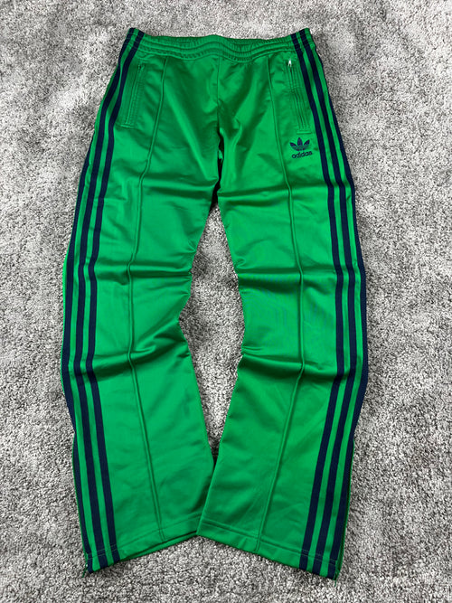 Pantalón de chándal Adidas 3 bandas vintage años 2000 "Verde/Azul marino" (S)