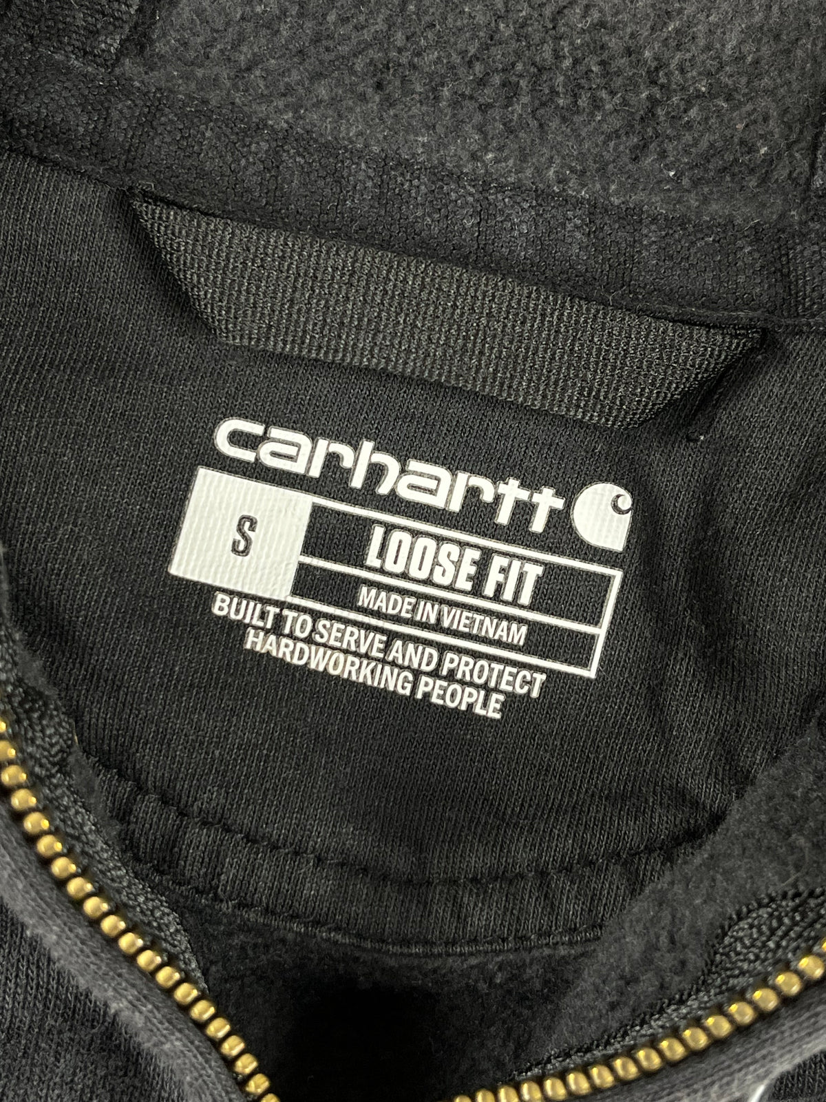 Carhartt Hoodie Vintage 2000s "Black" (S)