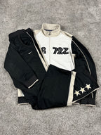 Nike Tracksuit Vintage 2000s "White/Black/Beig" (M)