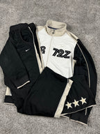 Nike Tracksuit Vintage 2000s "White/Black/Beig" (M)