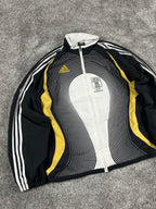 Adidas TrackJacket Vintage 2000s "Black/Yellow/White" (L)