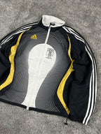 Adidas TrackJacket Vintage 2000s "Black/Yellow/White" (L)