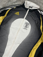 Adidas TrackJacket Vintage 2000s "Black/Yellow/White" (L)