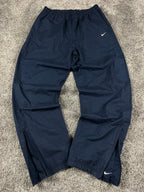 Pantalón de chándal Nike Vintage años 2000 "Azul marino/Blanco" (G)