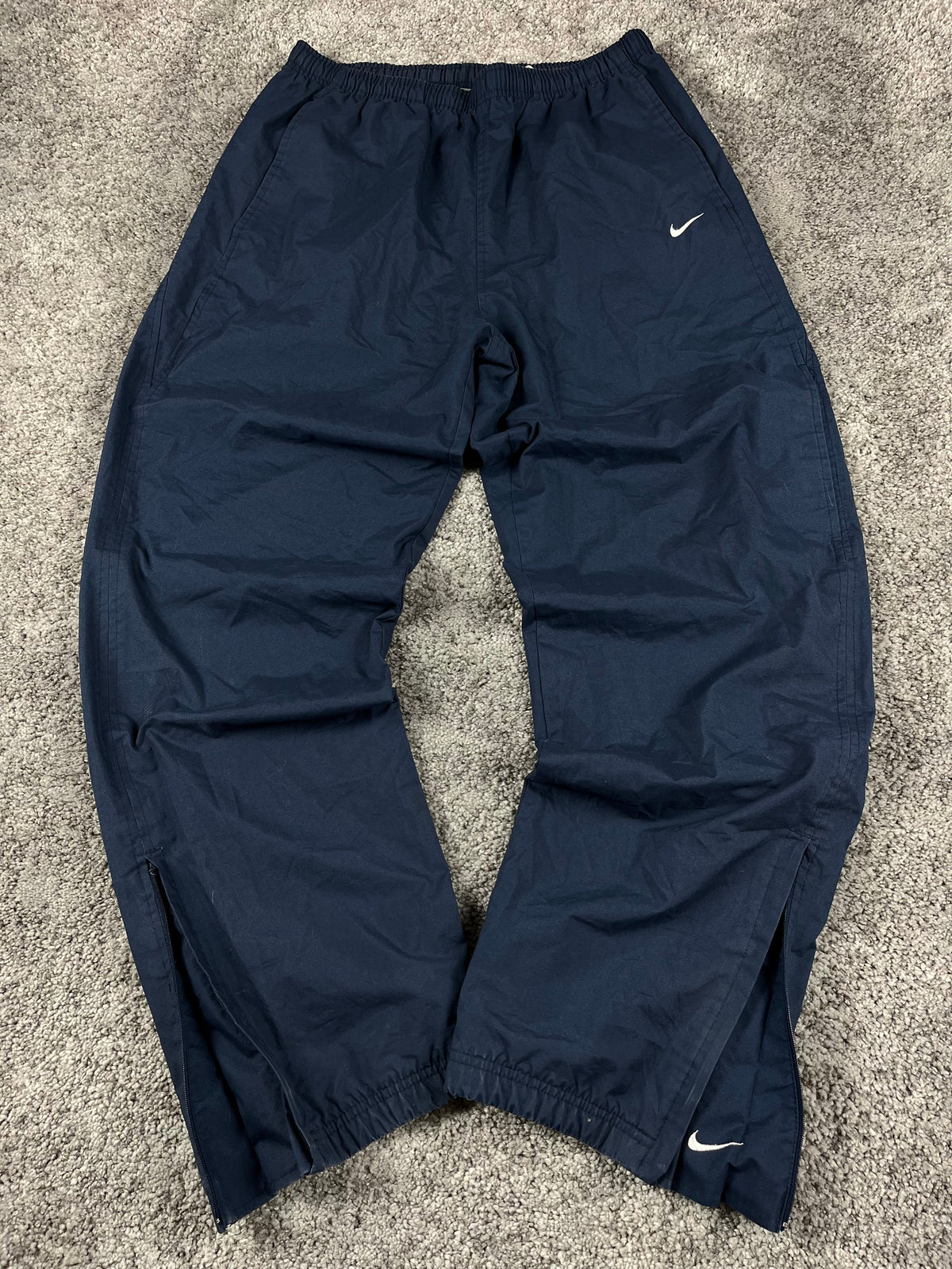 Pantalón de chándal Nike Vintage años 2000 "Azul marino/Blanco" (G)