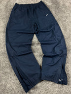 Pantalón de chándal Nike Vintage años 2000 "Azul marino/Blanco" (G)