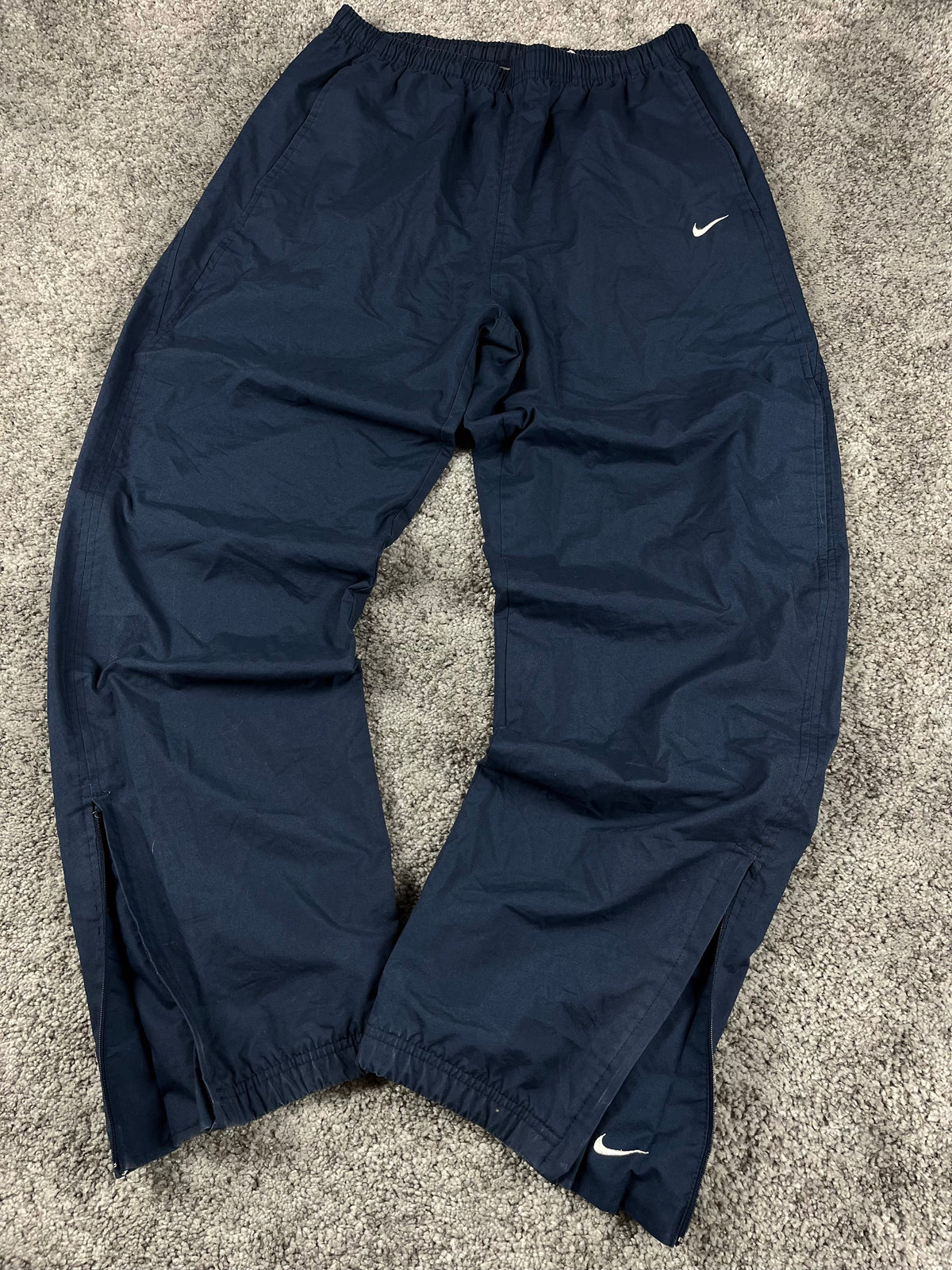 Pantalón de chándal Nike Vintage años 2000 "Azul marino/Blanco" (G)