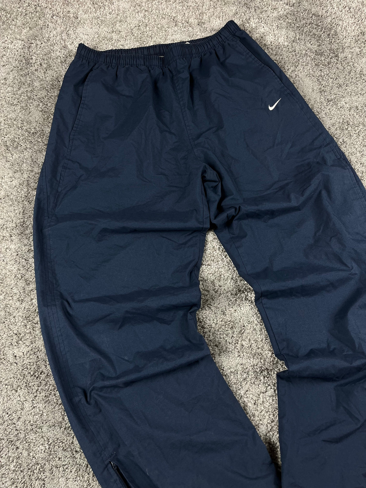 Pantalón de chándal Nike Vintage años 2000 "Azul marino/Blanco" (G)