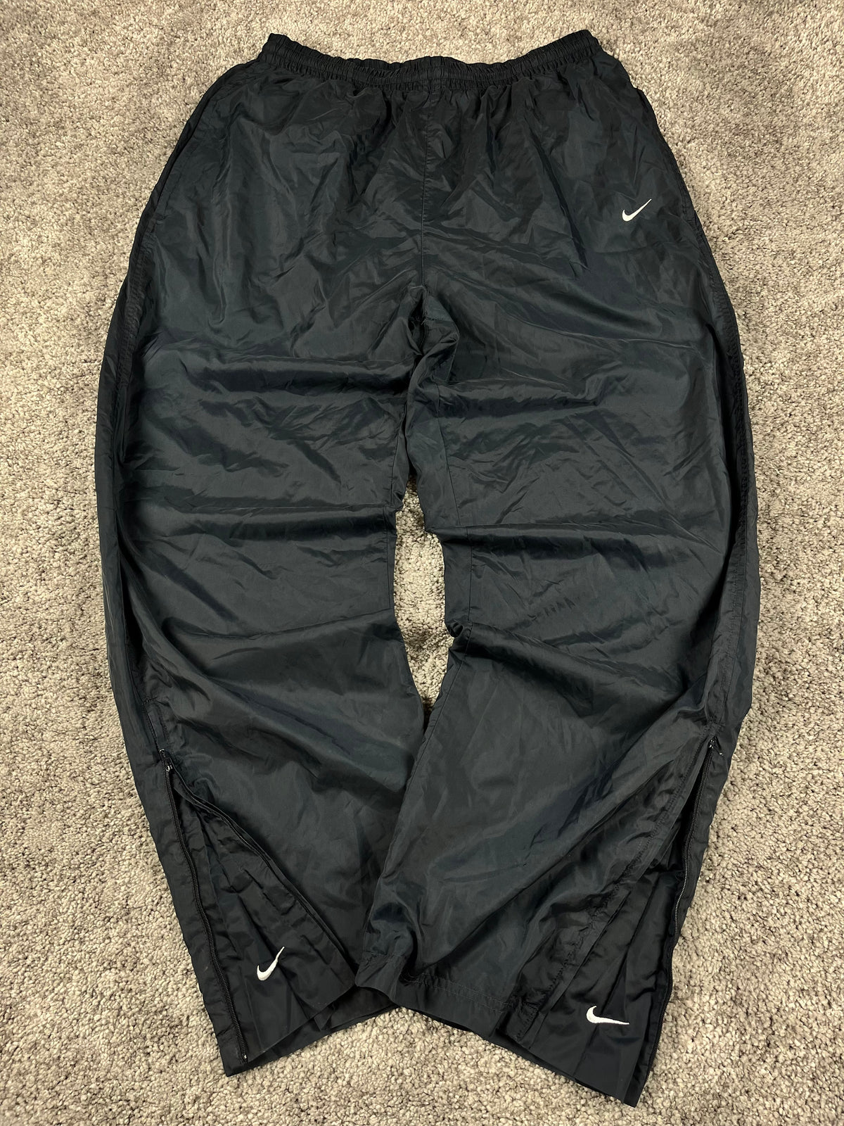 Pantalón de chándal Nike vintage raro de los años 2000 "Negro" (XL)