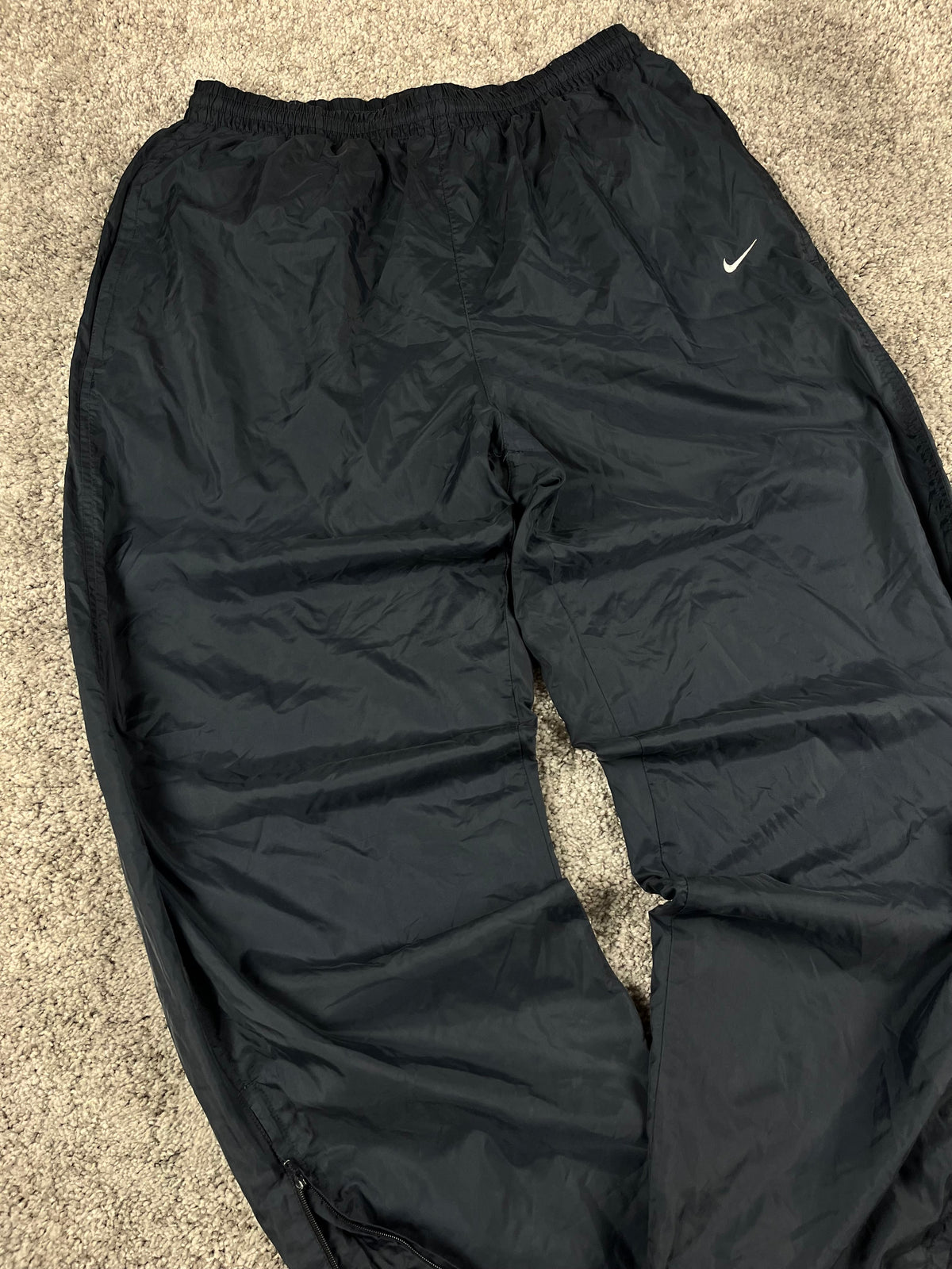 Pantalón de chándal Nike vintage raro de los años 2000 "Negro" (XL)