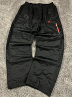 Nike Trackpant Vintage 2000s "Black/Red" (XL)