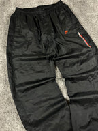 Nike Trackpant Vintage 2000s "Black/Red" (XL)
