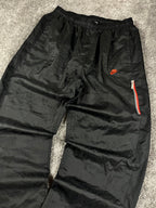 Nike Trackpant Vintage 2000s "Black/Red" (XL)