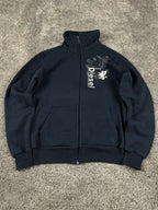 Diesel TrackJacket Vintage 2000s "Navy/White" (S)