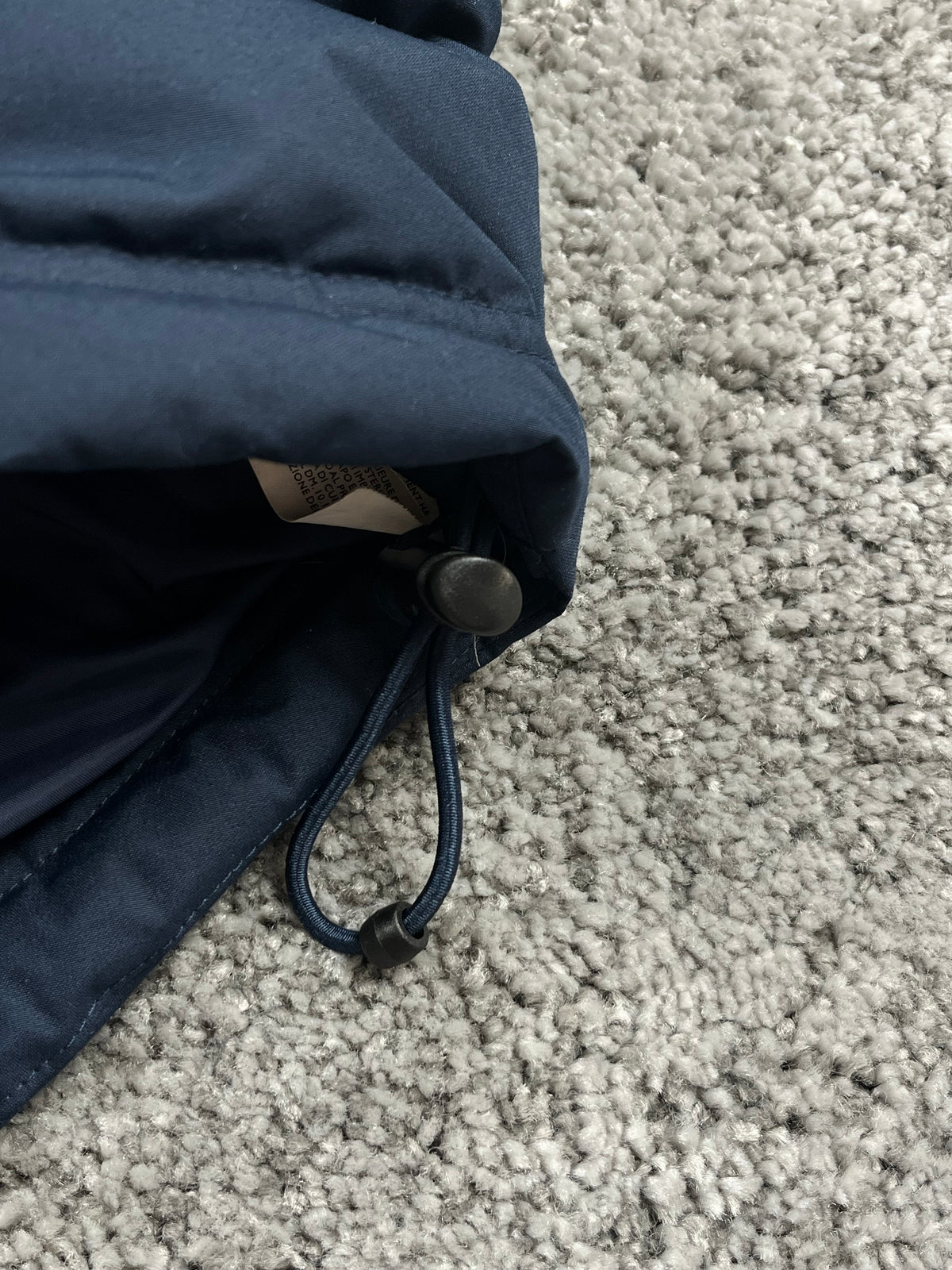 Gilet matelassé Nike vintage années 2000 "Bleu marine/Bleu" (XXL)