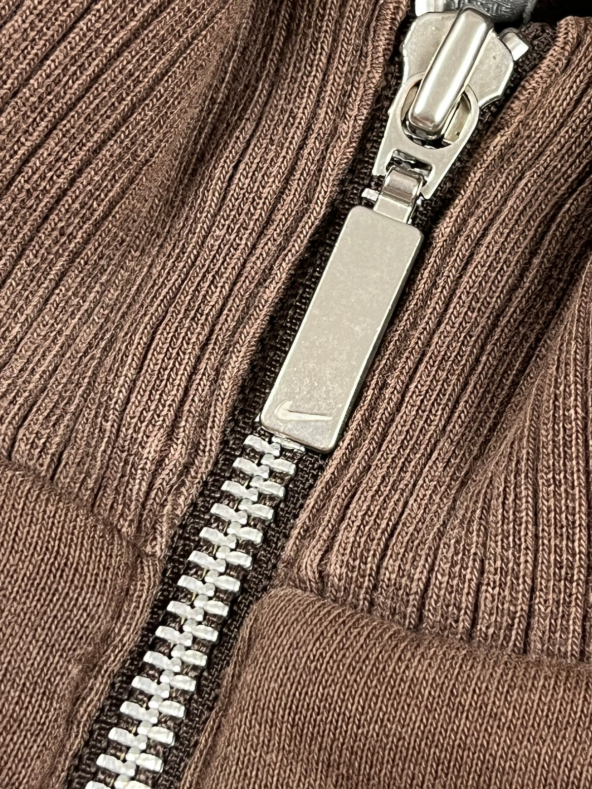 Veste de survêtement Nike vintage années 2000 "Marron/Rouge" (L)